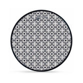 Set pentru cina, alb/negru, din portelan, pentru 6 persoane, Rania Heinner